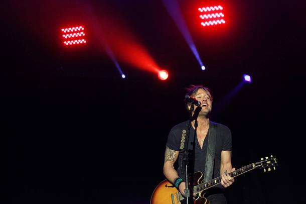 Keith Urban performs during the Academy of Country Music's 